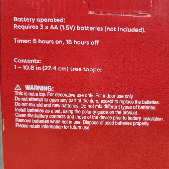 Christmas Tree Topper - Picture 4 of 6